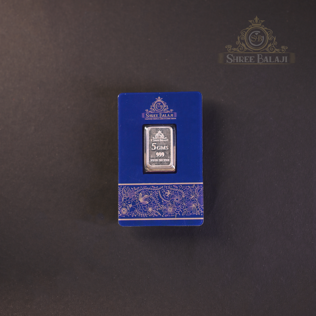 5 Gram Silver Coin with Laminated PVC Card Copy image 0