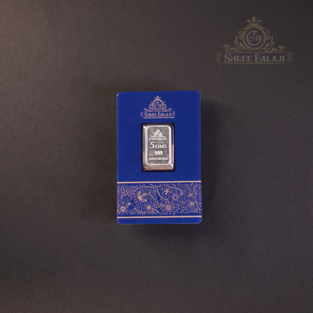 5 Gram Silver Coin with Laminated PVC Card Copy image 0