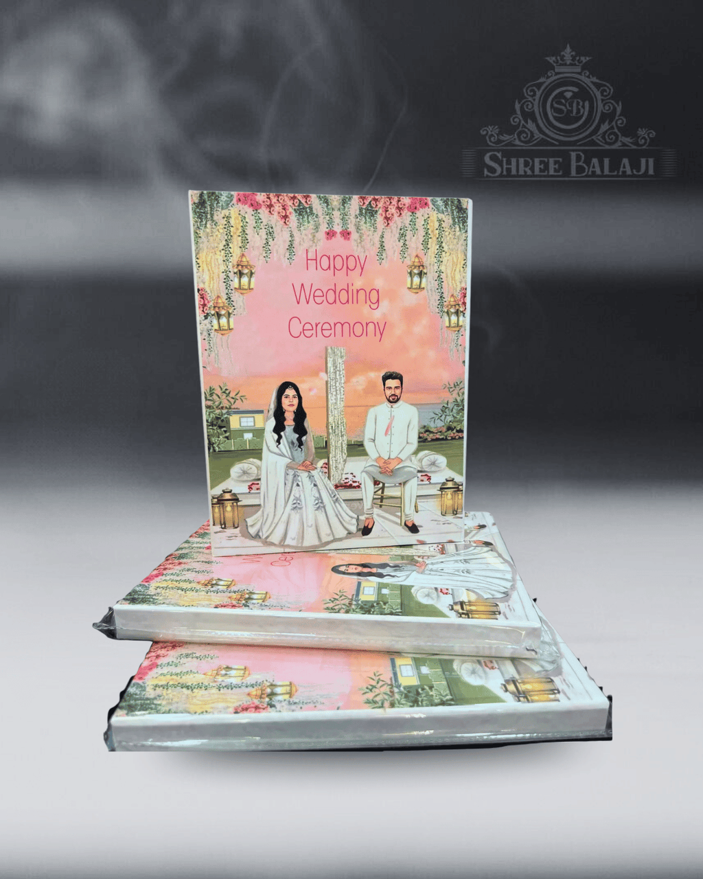 Happy wedding ceremony