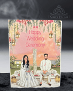Happy wedding ceremony