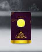 0.100mg Gold Coin with Laminated PVC Card