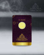 0.50mg Gold Coin with Laminated PVC Card
