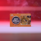 Kashi Vishwanath Ji 10 Gram Silver Coin with PVC Laminated Card image 1