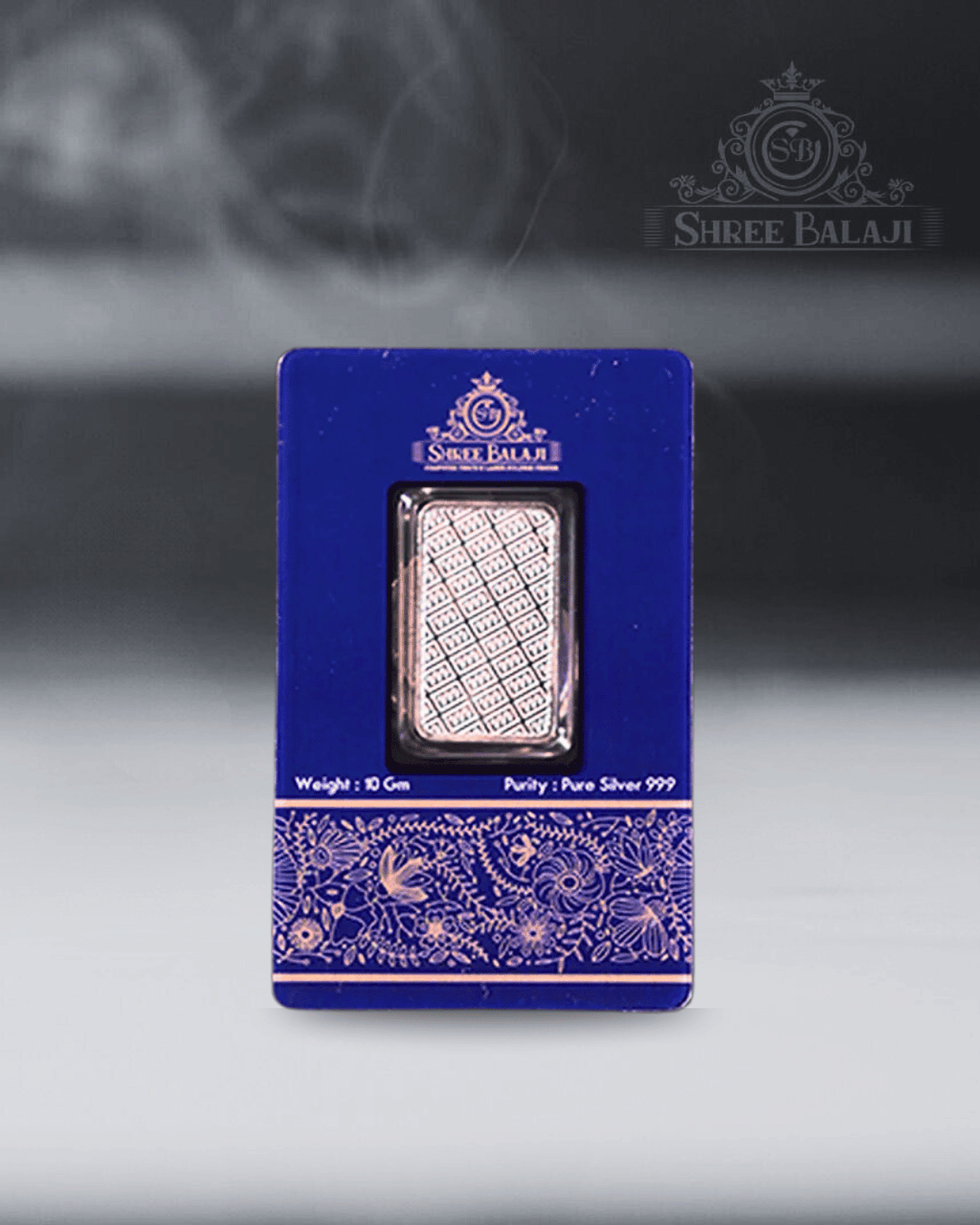 10 Gram Silver Coin with Laminated PVC Card