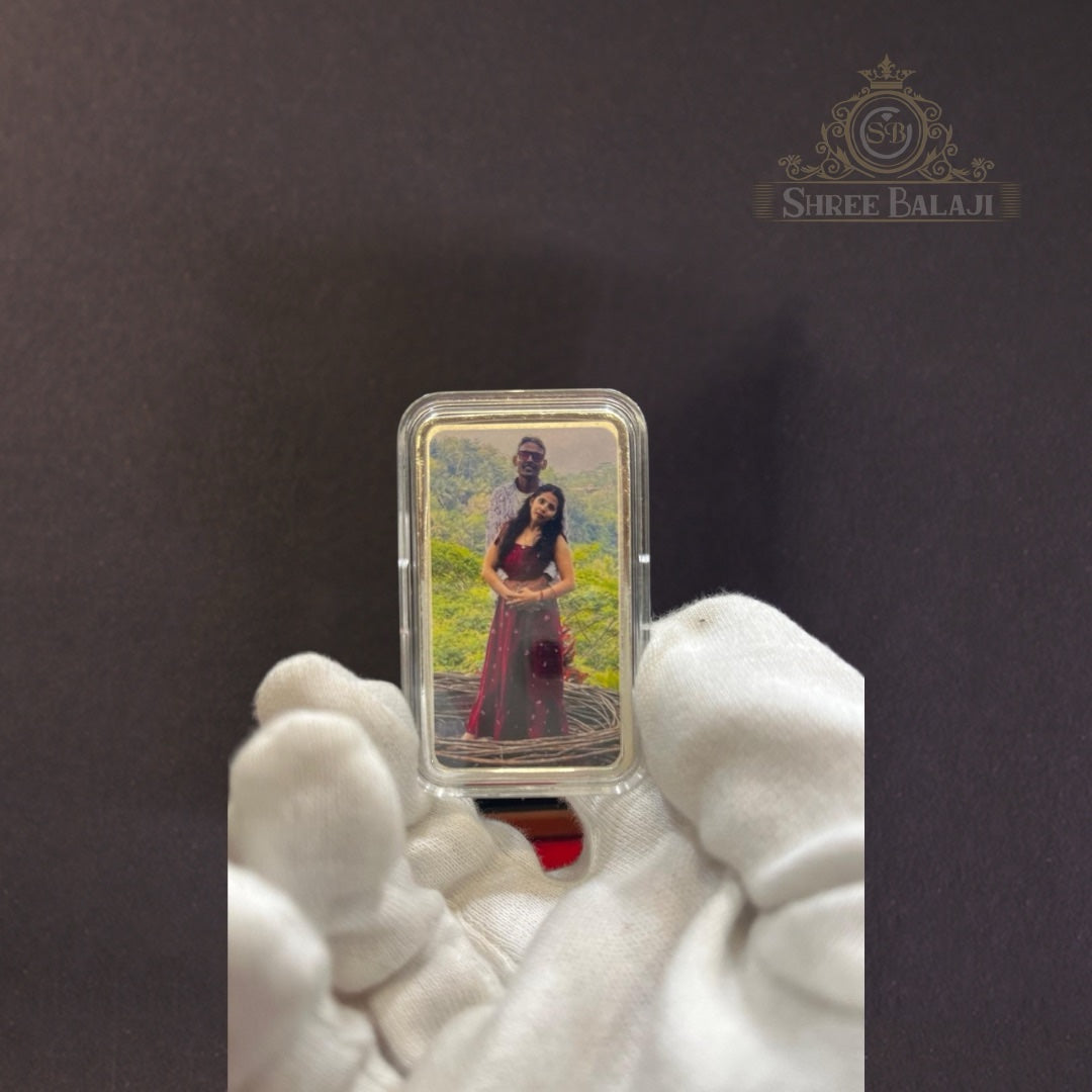 Weddings 10 Gram Silver Coin with PVC Laminated Card image 1