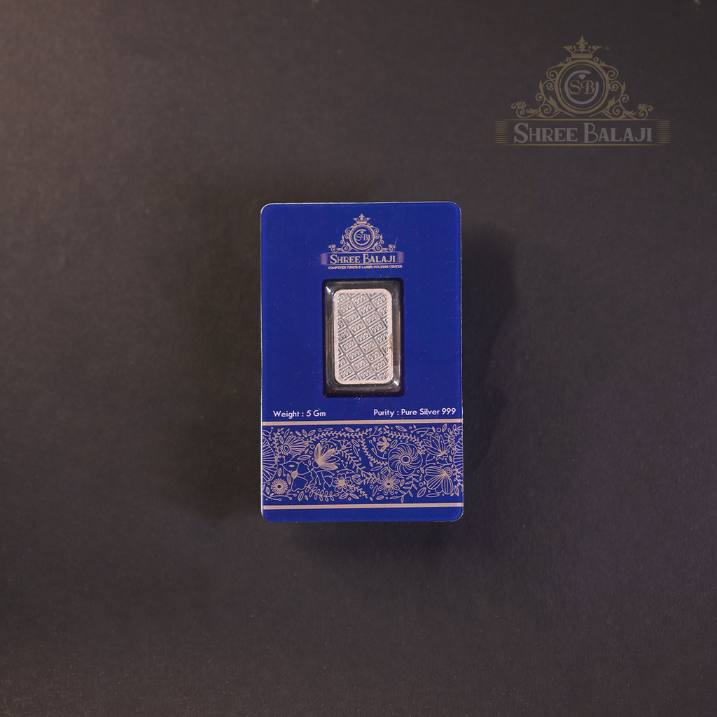 5 Gram Silver Coin with Laminated PVC Card Copy image 1