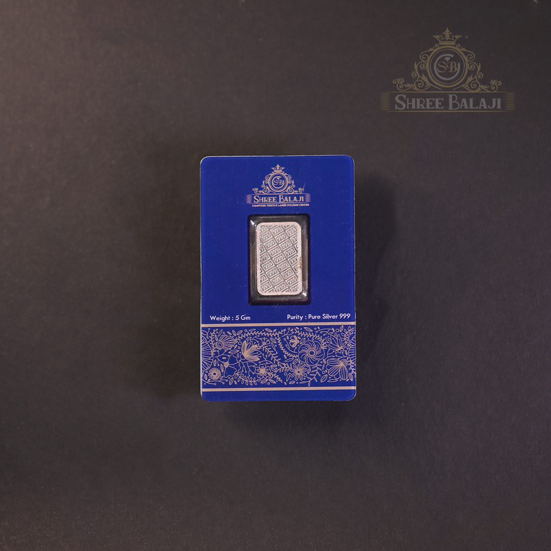 5 Gram Silver Coin with Laminated PVC Card Copy image 1