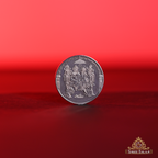 Shri Ram Mandir 10 Gram Silver Coin With Laminated Pvc Card image 0