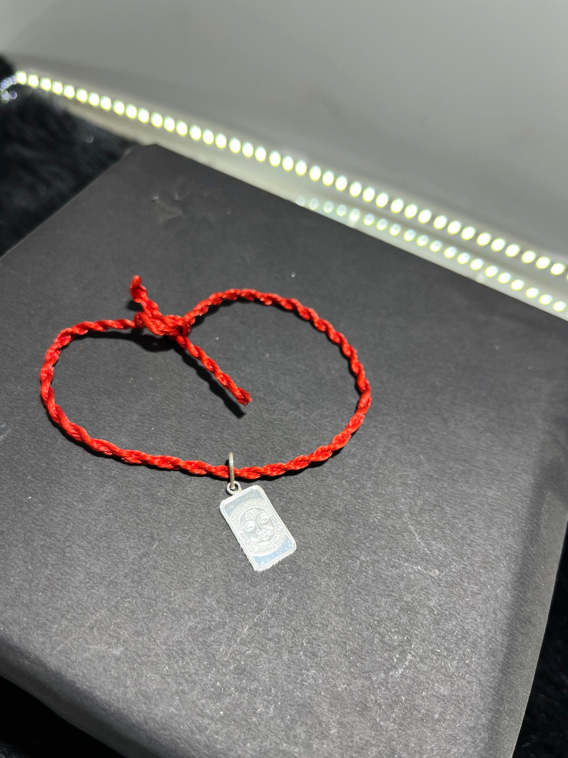 Baba kaal Bhairav Silver Loket image 1