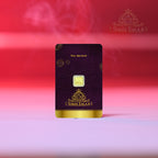 0.025mg Gold Coin with Laminated PVC Card image 0