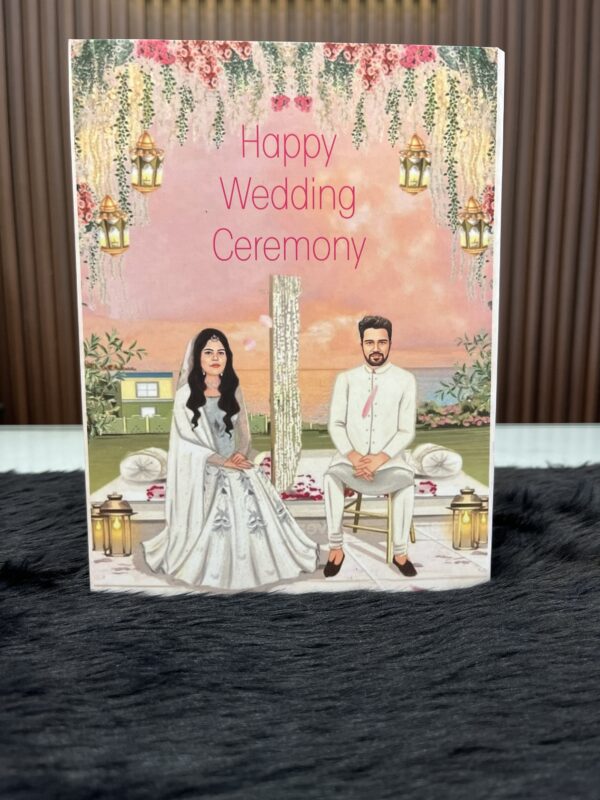 Happy wedding ceremony